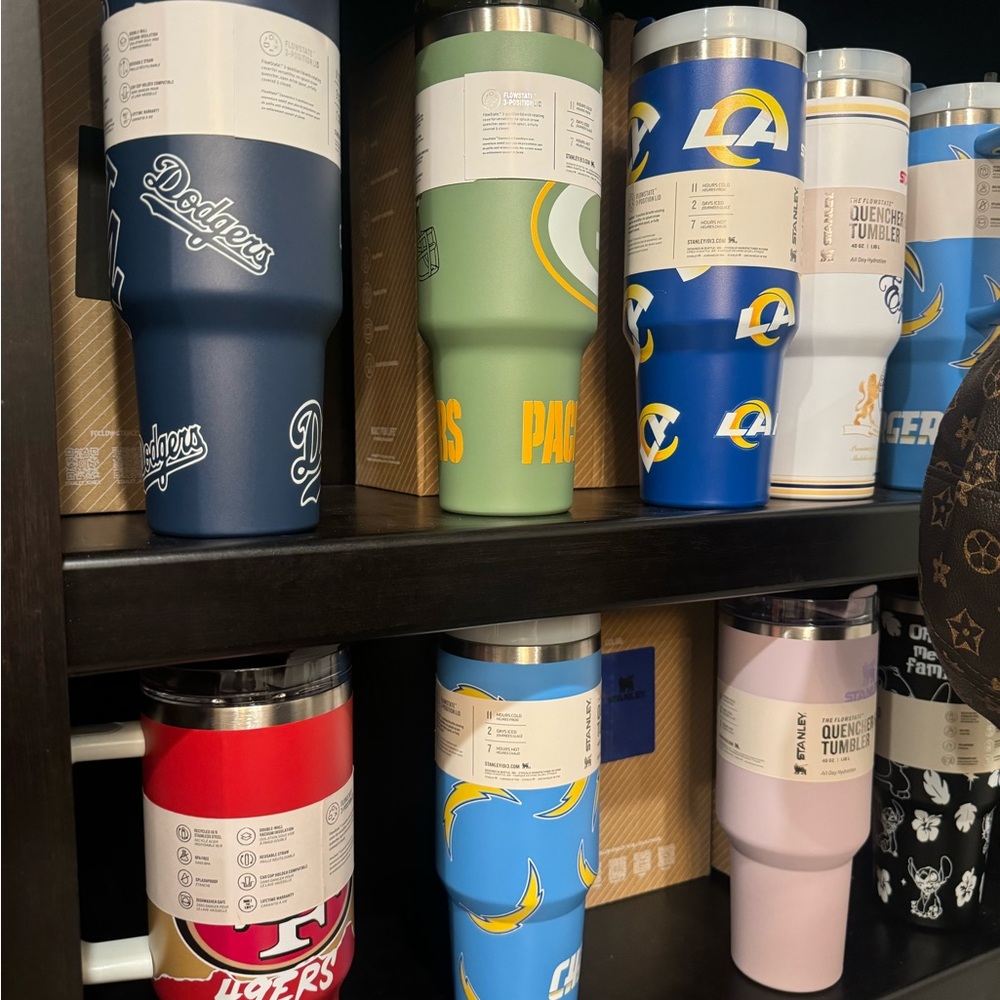 NFL and MLB Team Logo Tumblers authentic Stanley